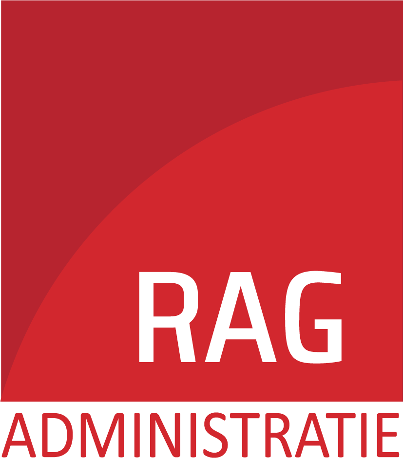 Logo RAG Administratie_compleet_rood